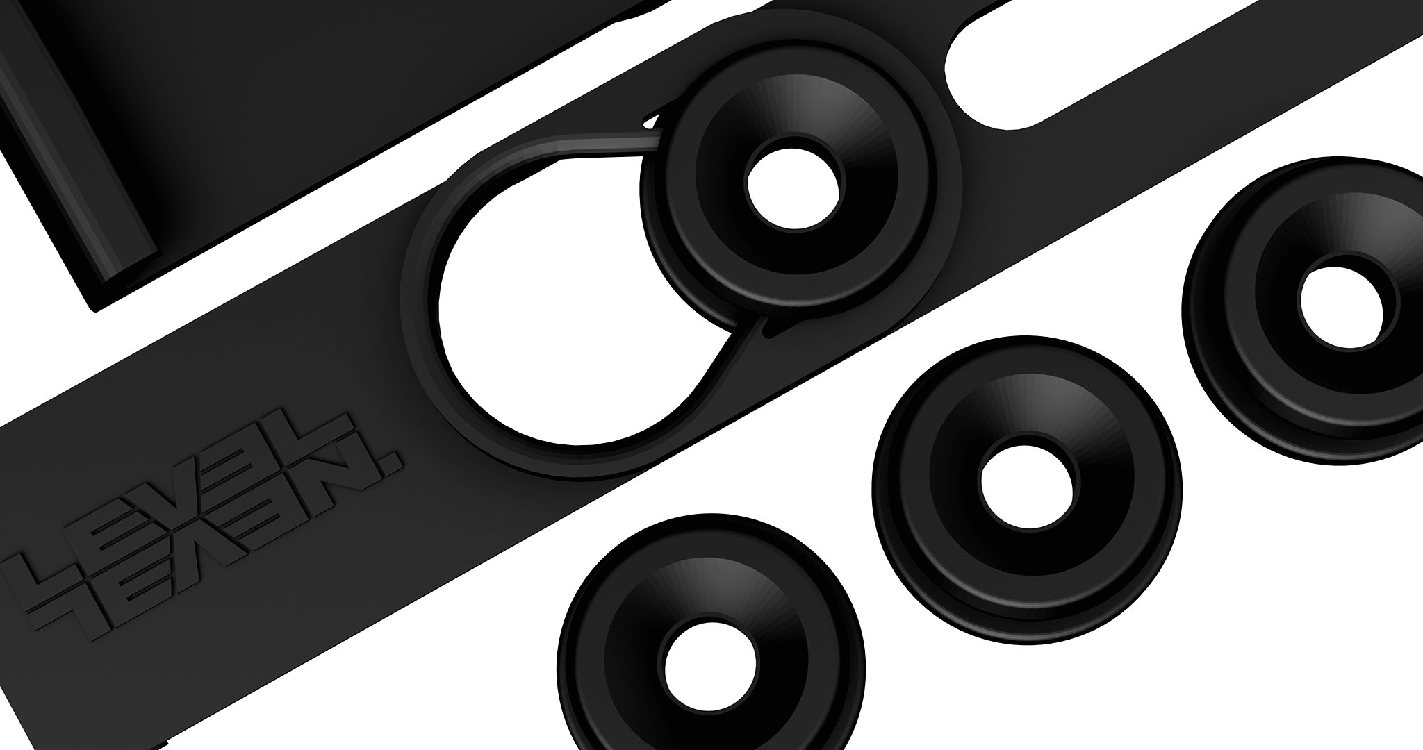 Universal Kennzeichenhalter für Blechkennzeichen und 3D Kennzeichen