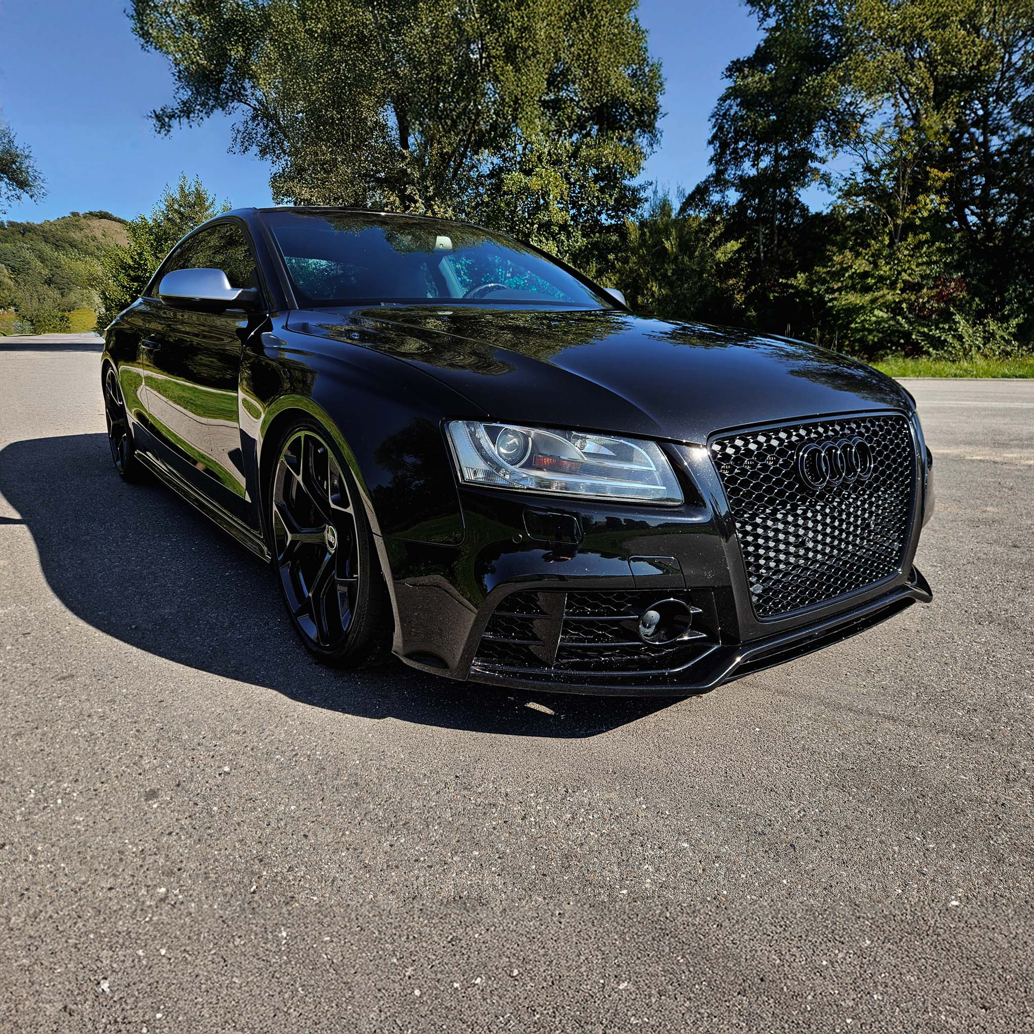 Kennzeichenhalter Audi RS5 B8 KLIK AIR Adapter LVL7EVEN