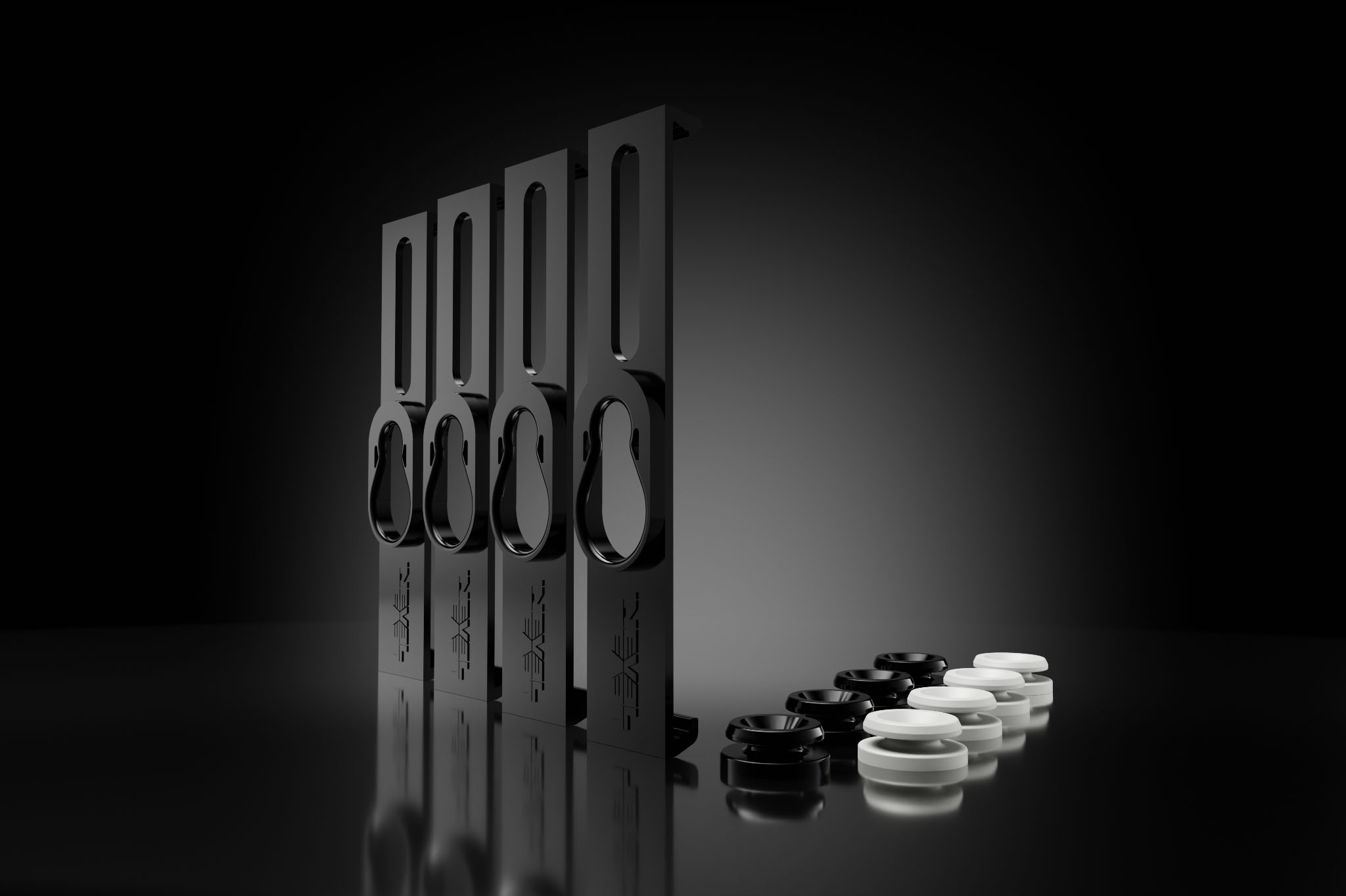 KLIK Kennzeichenhalter LVL7EVEN Set für zwei Kennzeichen