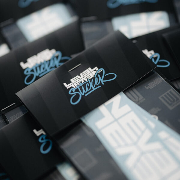 LVL7EVEN Sticker Set weiß