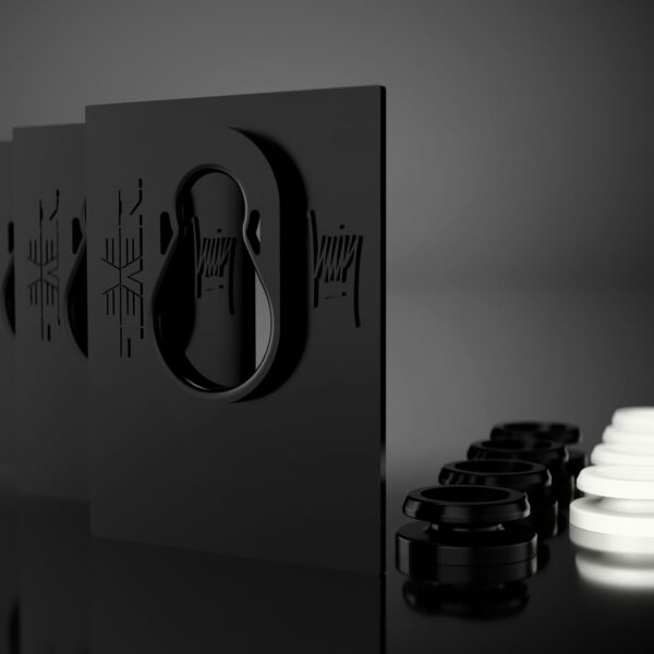 KLIK AIR rahmenloser Kennzeichenhalter LVL7EVEN Set für zwei Kennzeichen