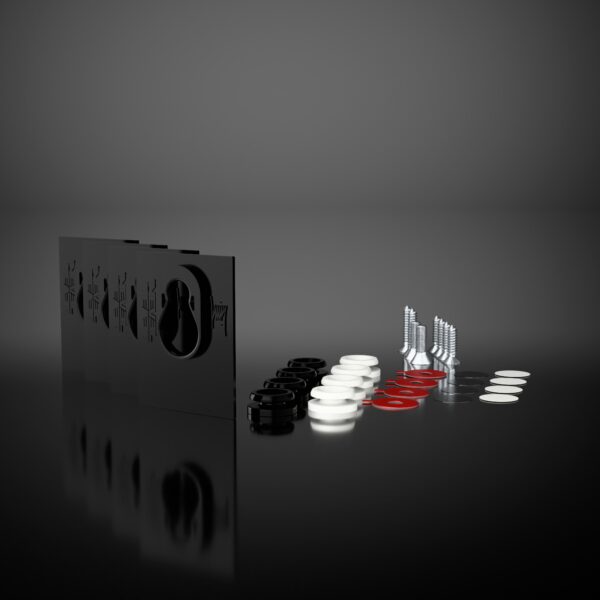 KLIK AIR rahmenloser Kennzeichenhalter LVL7EVEN Set für zwei Blechkennzeichen