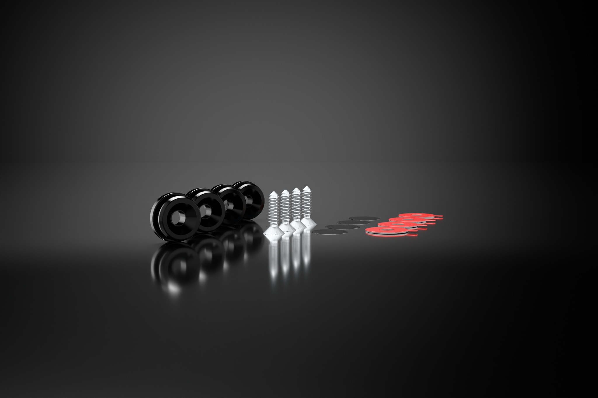 Wechselkennzeichen Set für KLIK und KLIK AIR Kennzeichenhalter