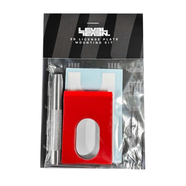 3D Kennzeichen Montagekit