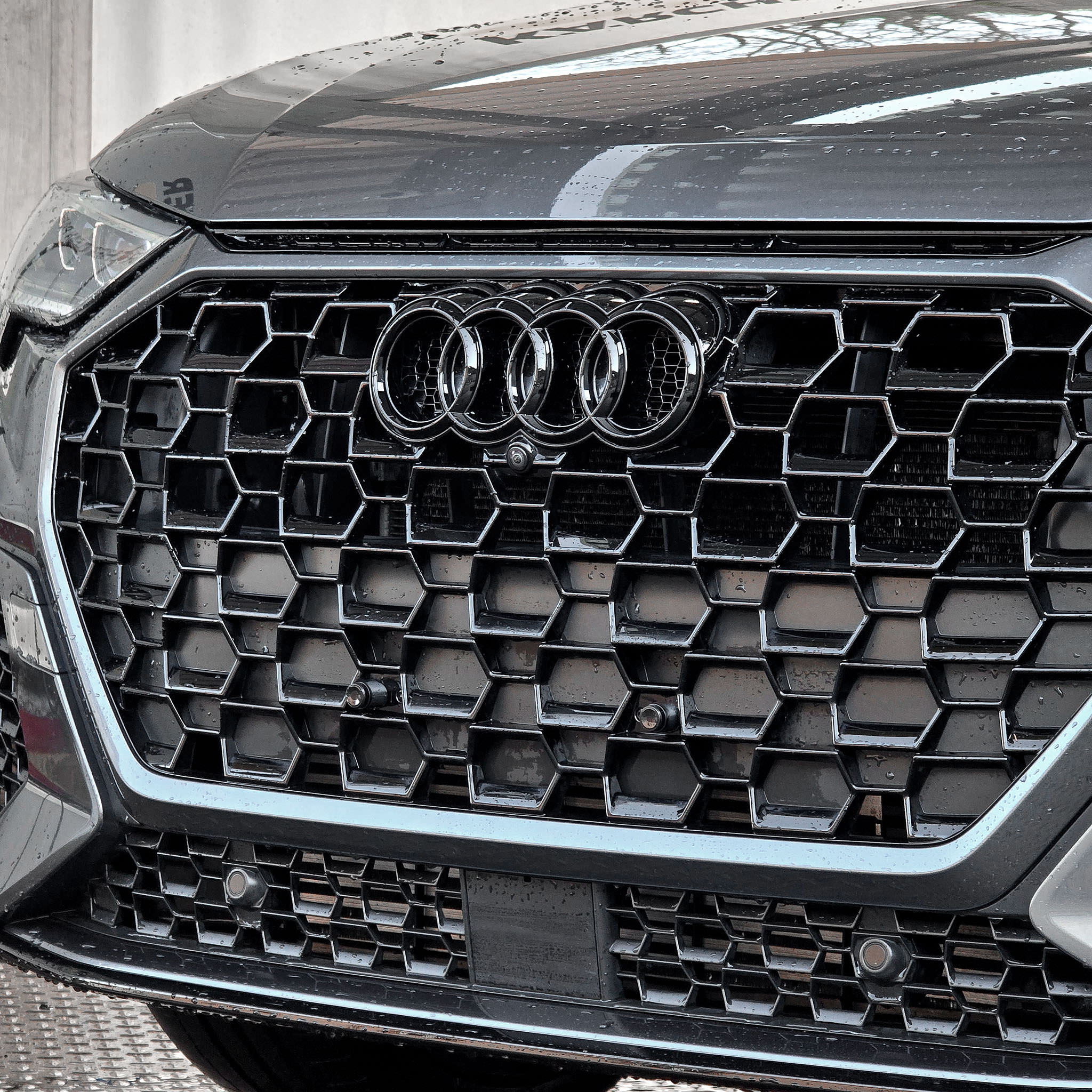 Kennzeichenhalter Audi Q3 F3 KLIK KLIK AIR LVL7EVEN