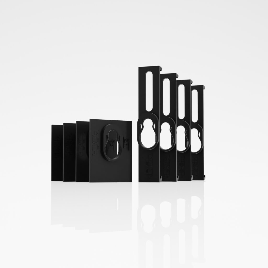 Kennzeichenhalter rahmenlos KLIK und KLIK AIR von LVL7EVEN